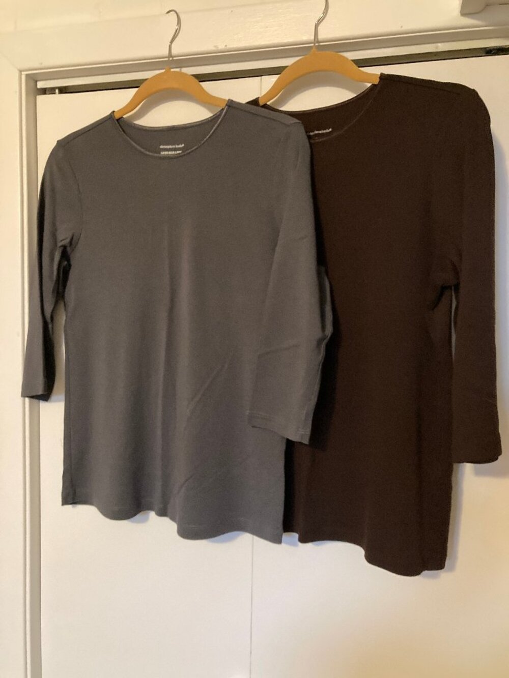 Set of 2 - 3/4 Sleeve Tees